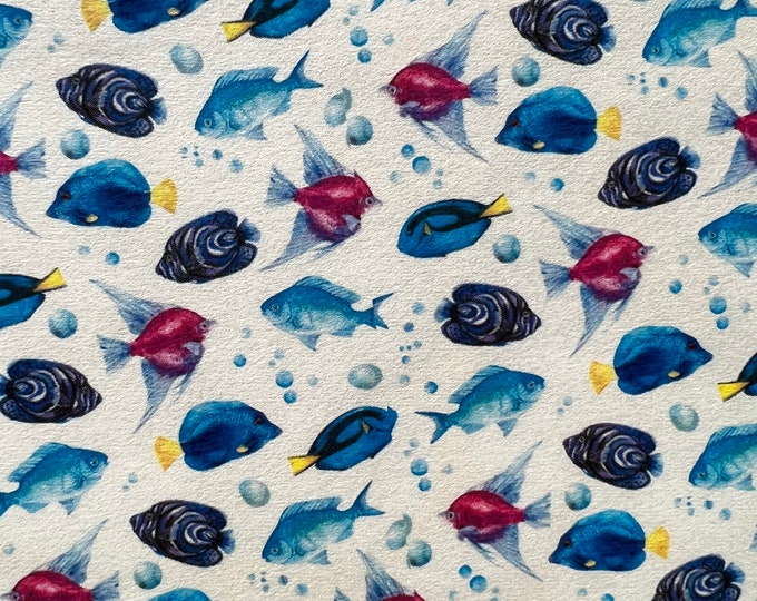 Fish 2 image transfer paper for polymer clay