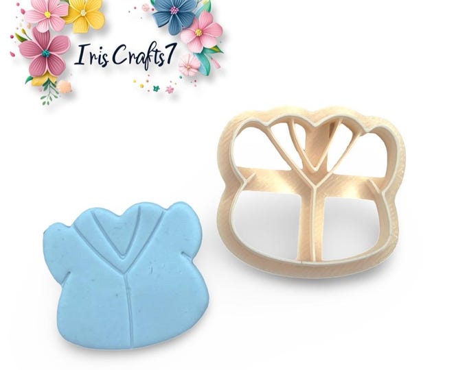 Graduate Clothes Polymer Clay Cutter - Ceramic tools - Back to School Earrings