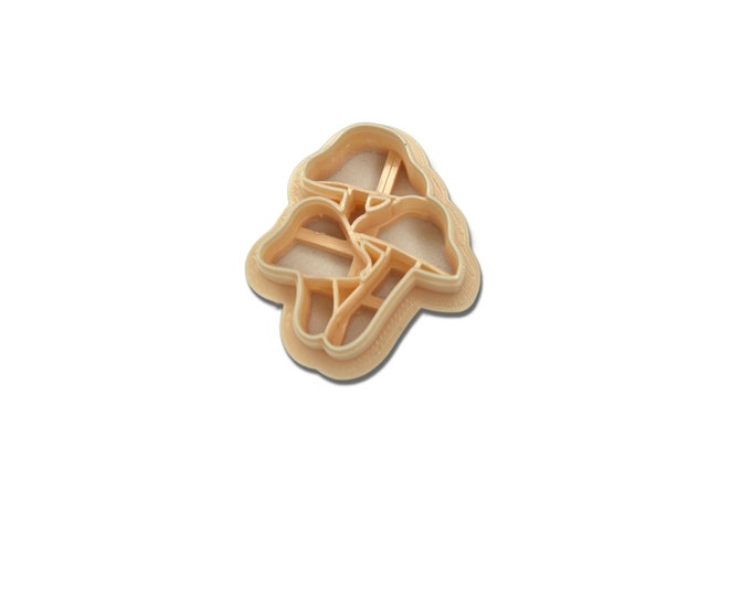 Clay cutters Mushroom 6| Polymer clay cutters| Ceramic tools| Jewellery tools| Clay tools