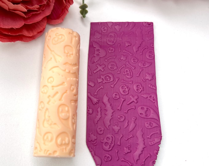Roller texture Halloween 5 big| Clay tools| Ceramic tools| Jewellery tools
