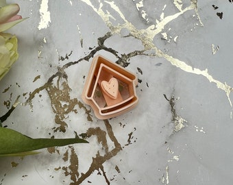 Birdhouse Polymer Clay Cutter – Handmade Earring Making Tool