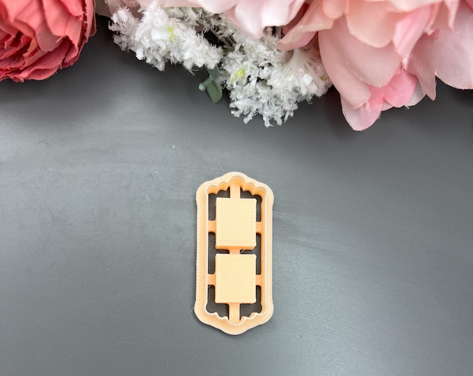 Shelve 5 Polymer Clay Cutters_ Clay Jewellery_ Ceramic Tools_ Handmade Earrings