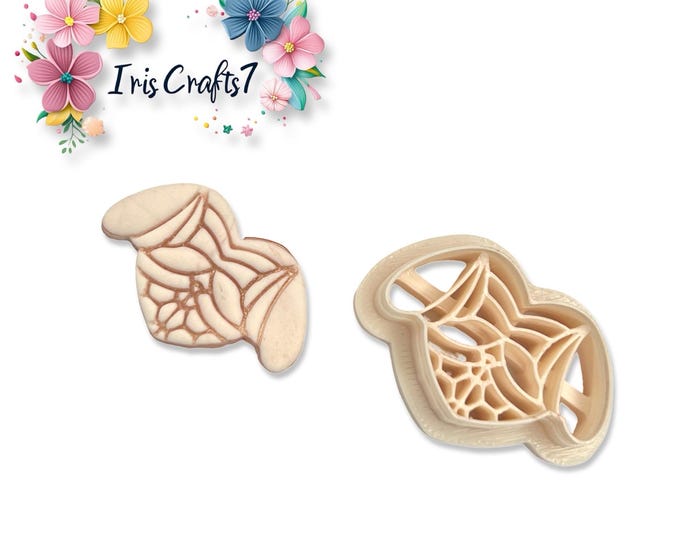 Bee Butt Heart Polymer Clay Cutter for Earrings Jewelry Tool