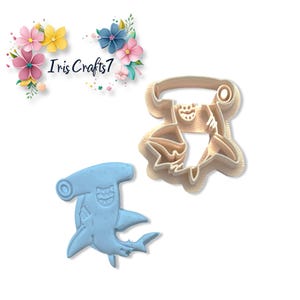 Hammerhead Shark Clay Cutter for Sculpting & Crafting Tools, Precision Cutting Design, Durable Art Supplies