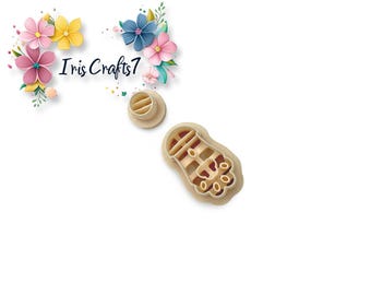 Lucky Bunny Paw Polymer Clay Cutter - Ceramic Tools - Earrings Making