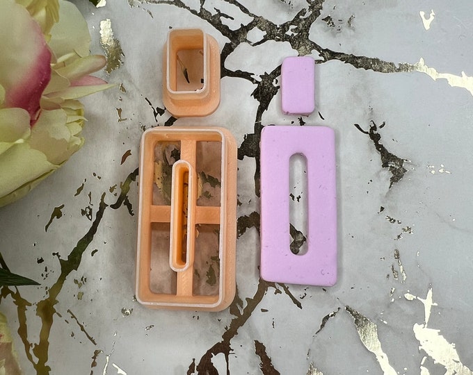 Geometric I polymer clay cutters / earrings clay cutters