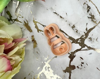 Polymer Clay Cutter Bunny 6 | Cute Animal Shape Tools for Crafting, Jewelry, DIY Clay Art Supplies