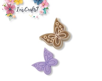 Butterfly 16 Polymer Clay Cutter - Handmade Earrings - Ceramic Tools