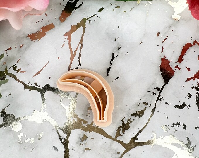 Banana 2 polymer clay cutter