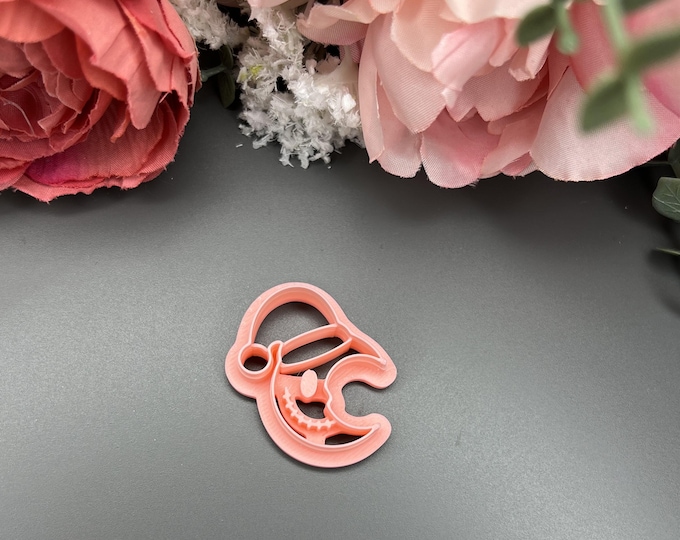Christmas Moon Polymer Clay Cutter_ Halloween Earrings_ Craft Supplies