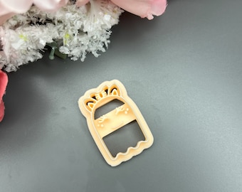 Cute Girl Ghost Clay Cutter_ Halloween Jewellery_ Ceramic tools_ Polymer clay cutters_ Earring Making