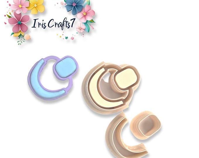 Bezel 6 Polymer Clay Cutter for Earring Making - Custom Shapes Easy Use