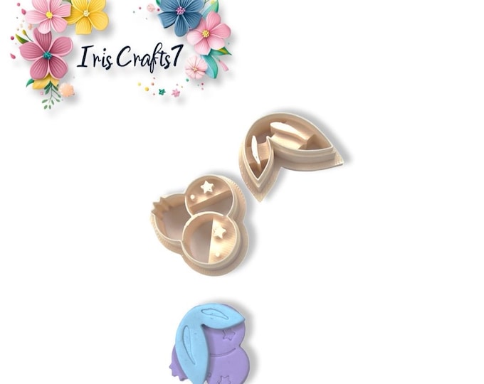 Blueberry Polymer Clay Cutter Set for Earrings and Jewelry Making