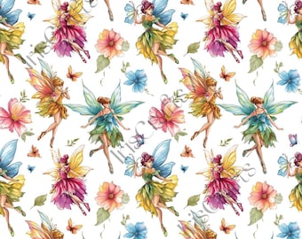 Fairies image transfer paper_ Clay tools_ Earring making_ Magic transfer paper_ Water soluble paper