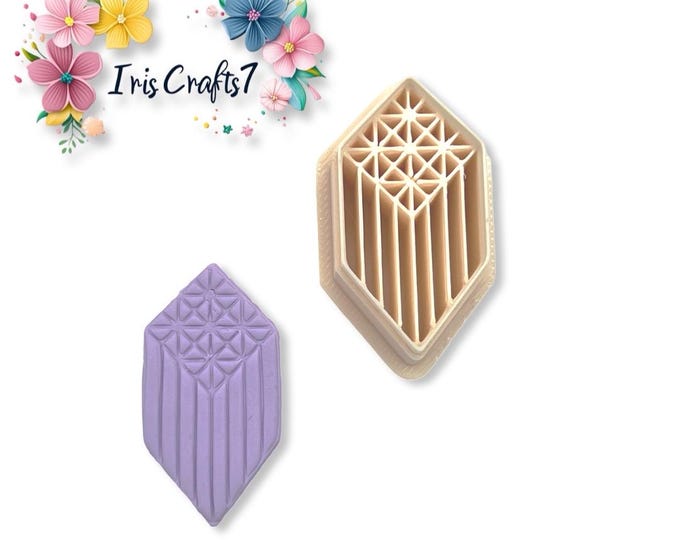 Macrame 1 Polymer Clay Cutter - Earrings Tools