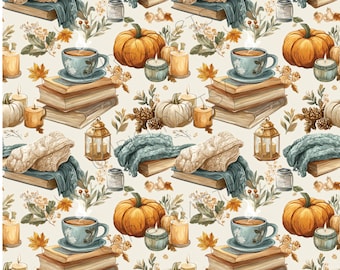 Fall No.1 Transfer Paper for Polymer Clay | Water-Soluble Autumn Image, Earring Making