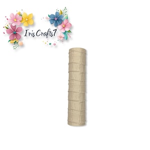Crocodile Skin Texture Roller: Polymer Clay, Fondant, Pottery Embossing Tool