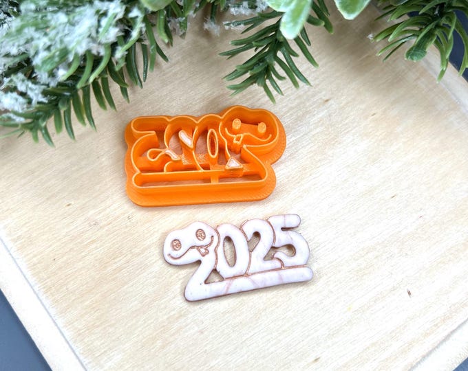 2025 Snake Polymer Clay Cutters - Handmade Earrings - Cookie Cutters