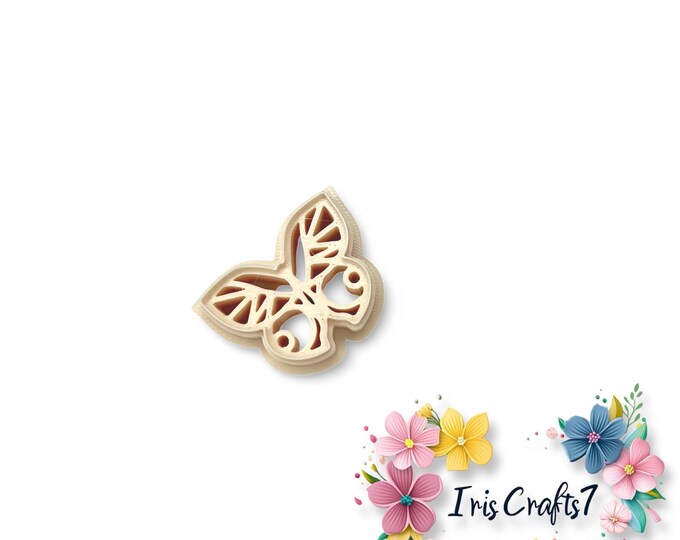 Butterfly 12 Polymer Clay Cutter