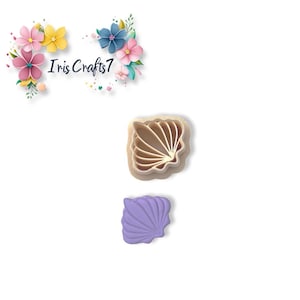 Polymer Clay Cutter Shell 8 – Earring Making Tool, Jewelry Craft Supplies