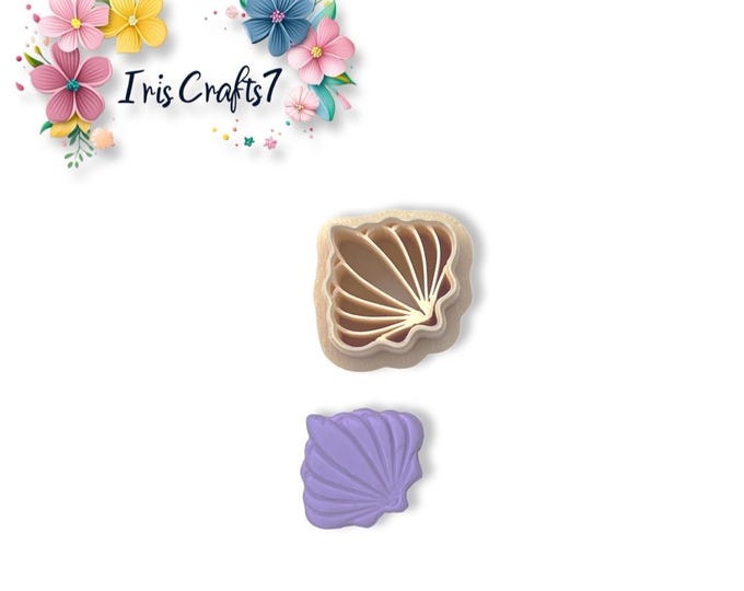 Shell 8 Earring Polymer Clay Cutter for Jewelry Making