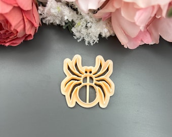 Spider Polymer Clay Cutter: Halloween Jewelry, Cookie Cutter