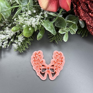 Christmas Wreath 5 Polymer Clay Cutter - Festive Holiday Craft Tool for DIY Projects