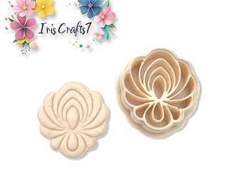 Flower No 56 Polymer Clay Cutter Floral Earring Jewelry Tool