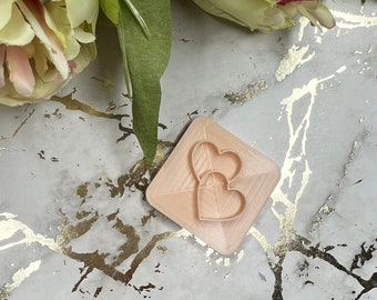 Clay stamp Double heart| Polymer clay cutters| Clay tools| Earrings cutters| Jewellery tools| Ceramic cutters