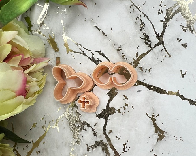 Clay cutters Orchid| Polymer clay cutters| Clay tools| Earrings cutters| Jewellery tools| Ceramic cutters