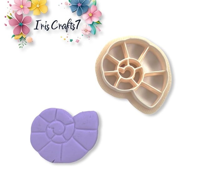 Shell 7 Polymer Clay Cutter for Creative Handmade Earrings