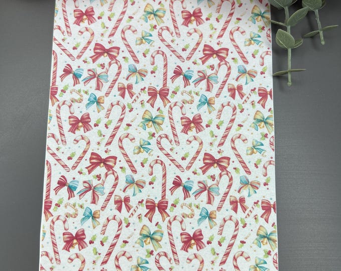 Christmas Transfer Paper for Polymer Clay _ Festive Craft Supplies