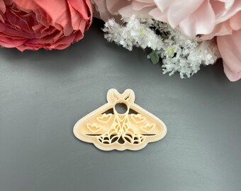 Moth With Bats Polymer Clay Cutters Halloween Earrings Tool