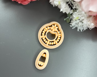 Ceramic Style Clay Cutters for Polymer & Metal Clay | Earring Making Tools | Precision Ceramic Clay Tool Set