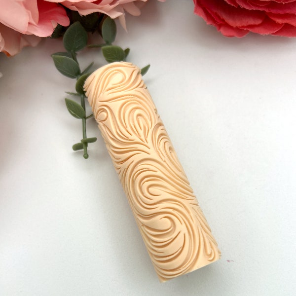 Polymer clay texture Roller 48| Hand roller| Clay tools| Jewellery tools| Ceramic tools