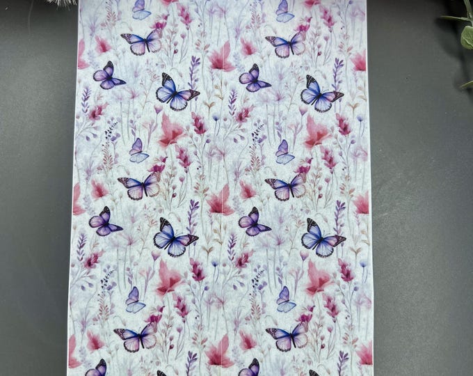 Butterfly 5 image transfer paper_ Clay tools_ Earring making_ Magic transfer paper_ Water soluble paper