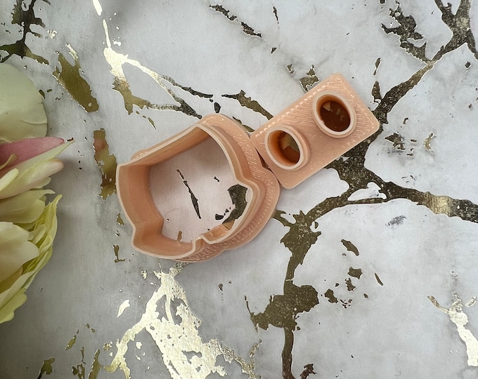 Clay cutters Cute Mouse pants| Polymer clay cutters| Clay tools| Earrings cutters| Jewellery tools| Ceramic cutters