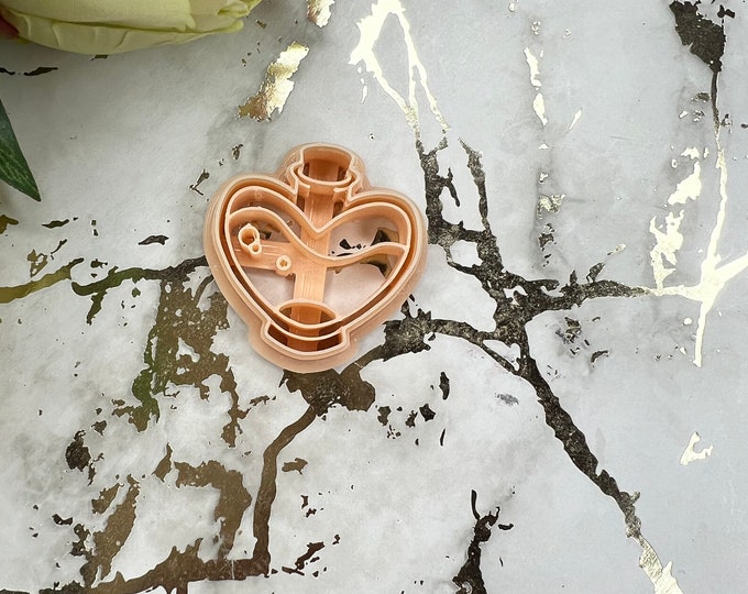 Clay cutters Love potion 3| Polymer clay cutters| Clay tools| Earrings cutters| Jewellery tools| Ceramic cutters