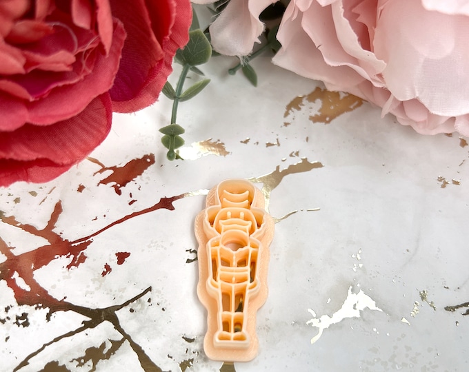 Clay cutters Nutcracker 3| Polymer clay cutters| Christmas earrings| Clay tools