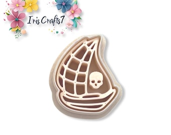 Pirate Boat Polymer Clay Cutter - Earrings Tools