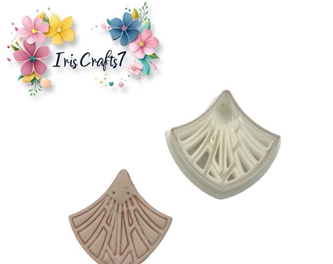 Art Deco 5 Polymer Clay Cutter - Handmade Earrings -  Ceramic Tools