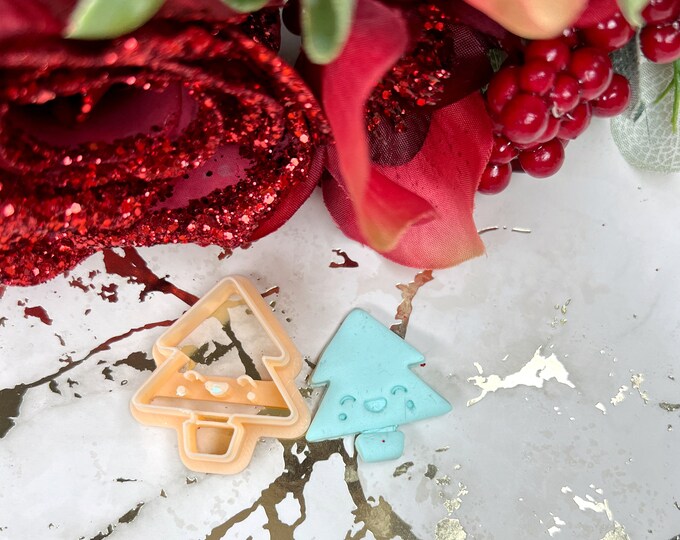 Clay cutters Christmas Tree 15| Polymer clay cutter| Christmas earrings| Clay tools