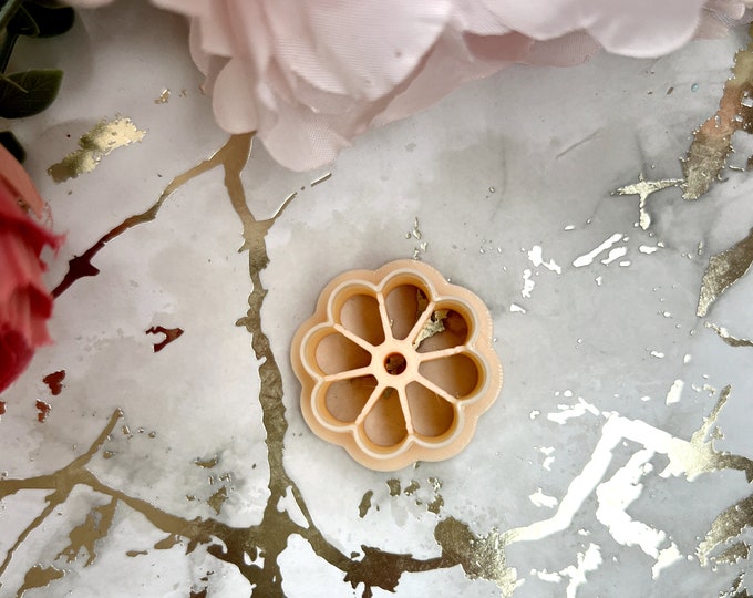Clay cutter Flower 23| Ceramic tools| Polymer clay cutters| Earring making| Silver clay