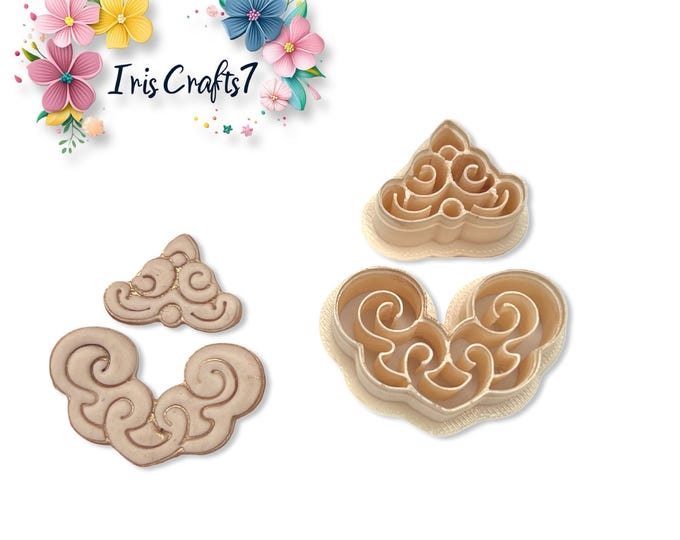 Earring Combo no. 3 Polymer Clay Cutter for Handmade Jewellery Making