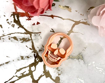 Skull 2 clay cutter| Earring making| Clay tools| Polymer clay cutters