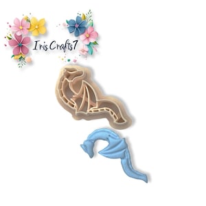 Polymeerkleisnijder Dragon 6: ontwerp oorbellen en sieraden