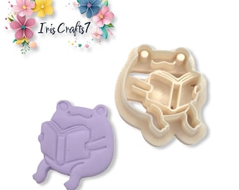 Frog 8 Polymer Clay Cutter - Handmade Jewellery - Earrings Making