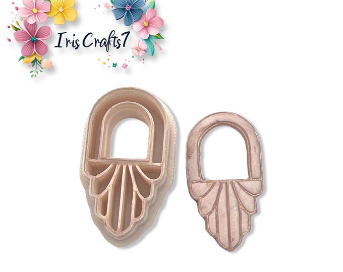 Abstract Geometric Polymer Clay Cutters – Modern Shapes for Earring Making – Unique Jewelry DIY Tools