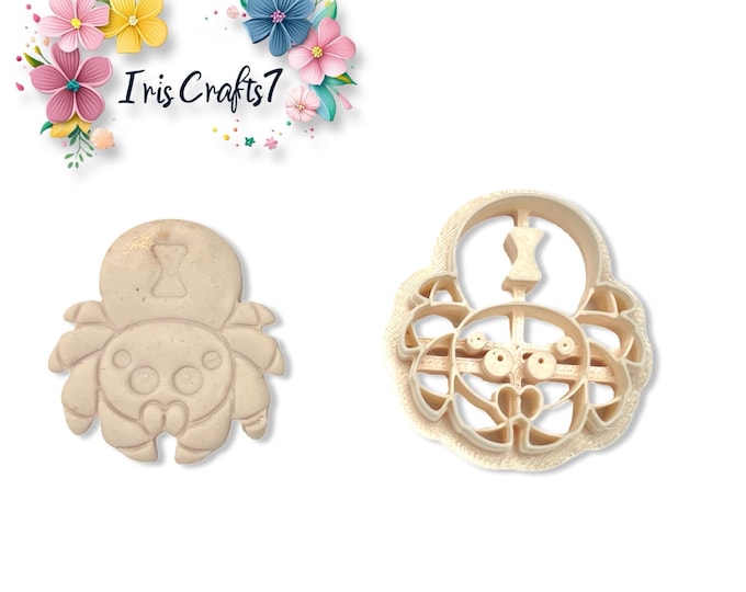 Polymer Clay Cutters Spider Black Widow – Halloween Earring Making Tools