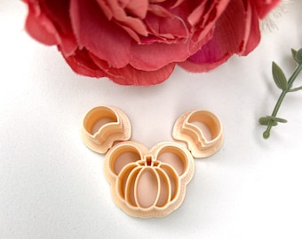 Clay cutters Pumpkin Mouse| Polymer clay cutters| Clay tools| Ceramic tools| Jewellery tools